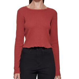 Calvin Klein CALVIN KLEIN JEANS Cropped Crewneck Top, SHIRT XL raven